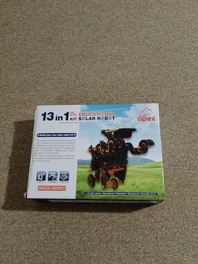 Apex 13 In 1 Kit Educational Solar Robot (new, open box)
